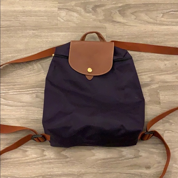 Longchamp Handbags - Purple Lonchamp backpack